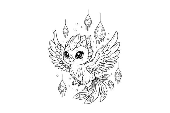 Download Cute Snow Owl with Teardrop Wings Vector - Snow owl Collection