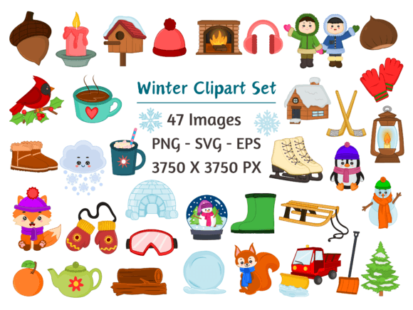 Download Winter Clipart Set - Premium Resources