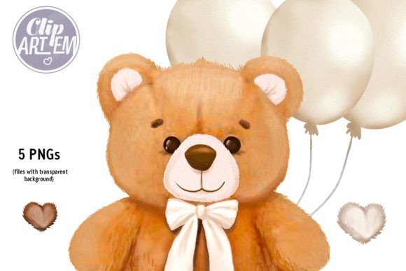 Download Unisex Brown Bear Clip Art 5 PNG Images - Unisex Collection