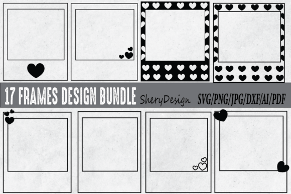 Download Retro Picture Frames SVG Bundle - Picture Collection